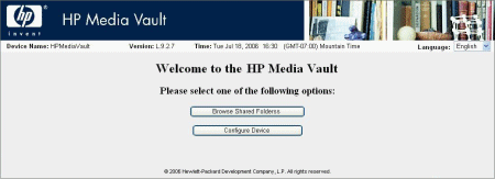 Welcome Page