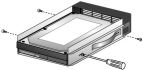 Attach screws to bracket